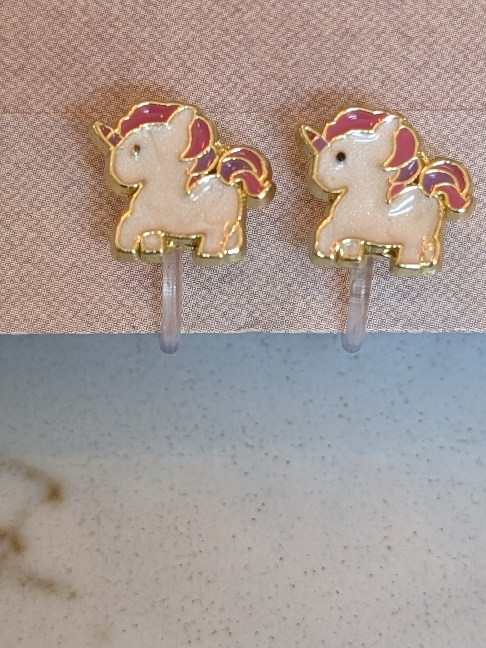 Girls Unicorn Clip-on Earrings By Girl Nation